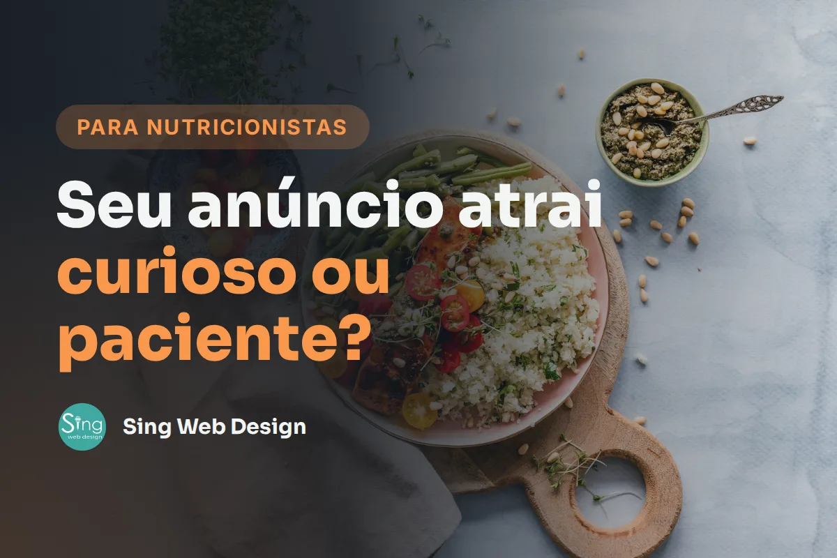 Capa do artigo: Anúncio para nutricionista: atraia paciente