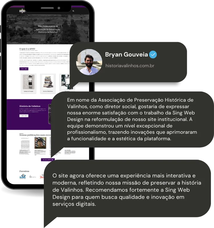 Depoimento de cliente da Sing, imagem 37 de 42